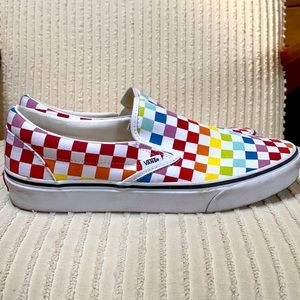 Vans Slip-On Rainbow Checkerboard